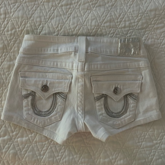 True Religion Shorts True Religion White Shorts Poshmark